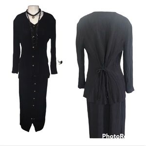 Maternity 2 Piece Maxi Shirt Set